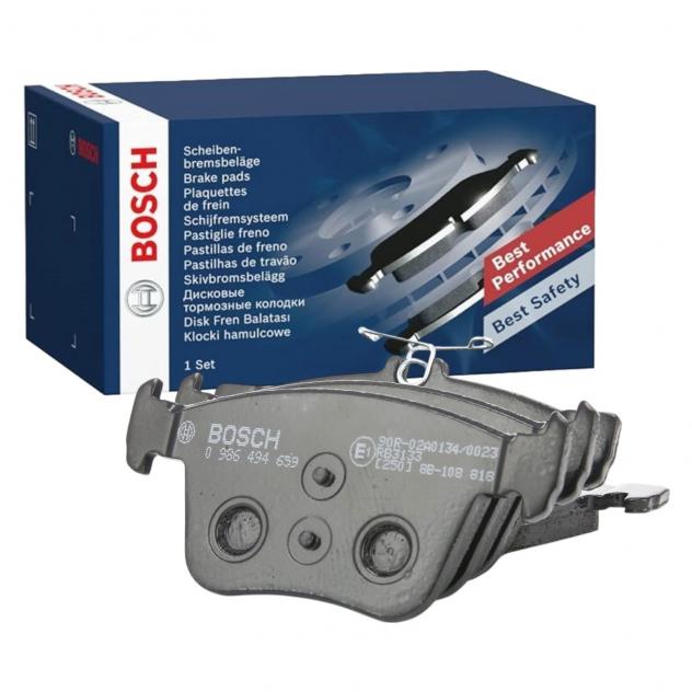 Kit Pastiglie Freni Posteriori BOSCH 0 986 494 659 Low-Metallic