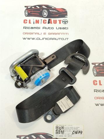 CINTURA DI SICUREZZA ANTERIORE SINISTRA TOYOTA Yaris Serie 73220-0D310 1NZFXE (1416) - Foto 2