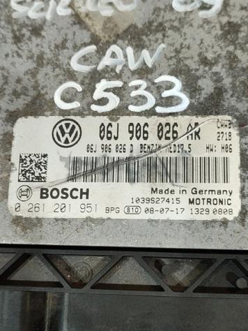 CENTRALINA MOTORE VOLKSWAGEN Scirocco Serie (137) 06J906026AR 0261201951 CAWB benzina 1984 (0814) - Foto 2
