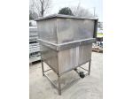 cisterna inox con coperchio usata