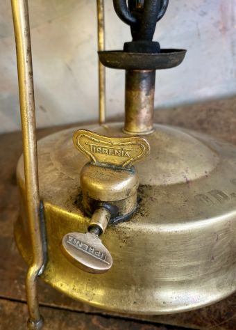 Vecchio fornello Made in italy mercatino vintage da collezione marca Tirrenia - Foto 7