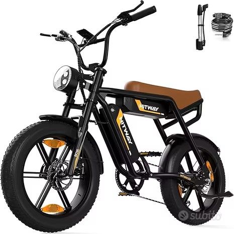FAT BIKE HITWAY BK29S 48V DOPPIA BATTERIA NUOVO
