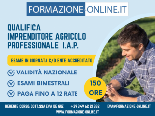 CORSO IAP 150 ORE+ESAME IN SEDE-VALIDITA' NAZIONALE - SIENA