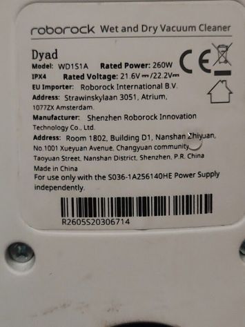 Lavapavimenti Aspirapolvere Roborock Dyad U10 - Foto 4