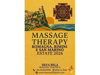 Massaggi - benessere Riccione - TANTRA THERAPY..RIMEDI I PER STRESS ANSIA DISTURBI ERETTILI Tel:0034692665906