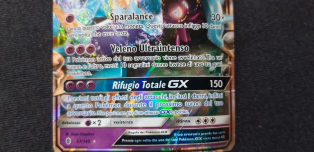 Carta Pokemon TOXAPEX GX 57/145 - Foto 2