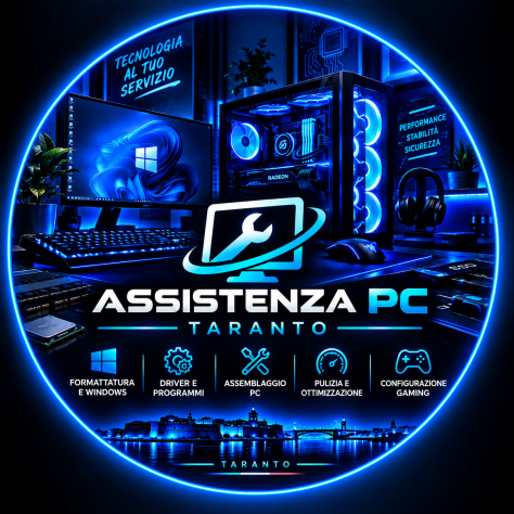 Formattazione PC, Installazione Windows, Software, Montaggio, Consulenza.