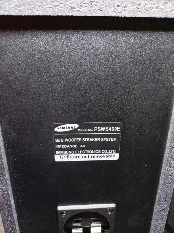 Coppia subwoofer 4Ohm Samsung PSWS400E - Foto 4