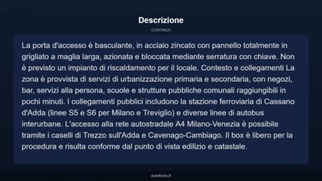 Immobile in asta di 15 m² in vendita a Cassano d'Adda - Foto 7