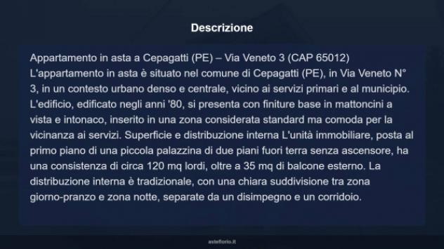 Immobile in asta di 120 m² in vendita a Cepagatti - Foto 12