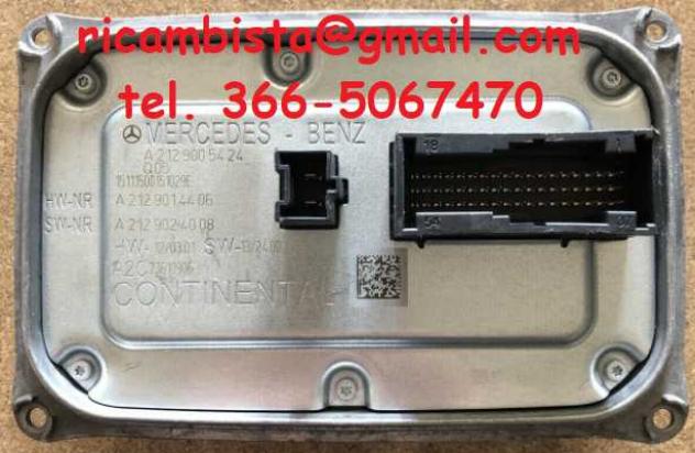 A2129005424 Mercedes Classe E W212 centralina fari xenon - Foto 3