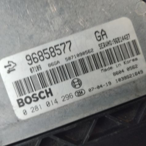 Centralina motore Opel Antara 96858577 GA 0281014296 CENTRALINA ECU DAEWOO CAPT - Foto 5