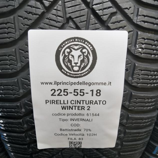 4 GOMME 225 55 18 PIRELLI A61544 - Foto 2