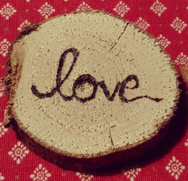 dischi  di legno rustico decoupage sottobicchieri addobbi matrimonio - Foto 6