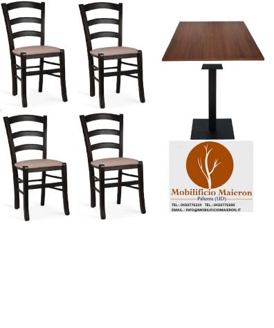 Set Verona Sedie Tavoli Per Arredamento Bar Ristorante Bracerie - Foto 9