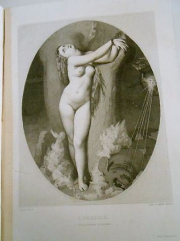 CHARLES BLANC INGRES sa vie et ses ouvrages,Paris 1870 - Foto 3