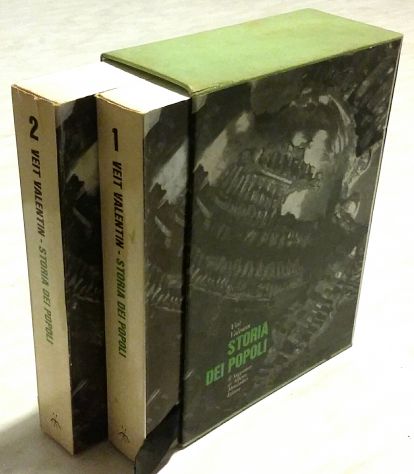 Storia dei popoli vol.1-2 di Veit Valentin Ed:Il saggiatore, 1968 perfetto