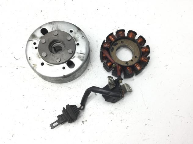 PIAGGIO ZIP 4T 50 STATORE CAMPO MAGNETICO E VOLANO 2000 2005 C25000 - Foto 6