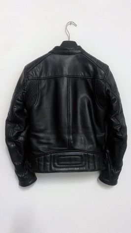 Giacca moto donna pelle Nero TAGLIA XS - Foto 2