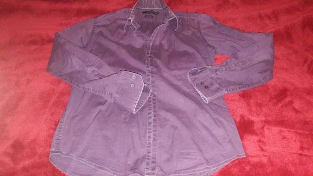 Camicia Rosso Vinaccia Piazza Italia tg S