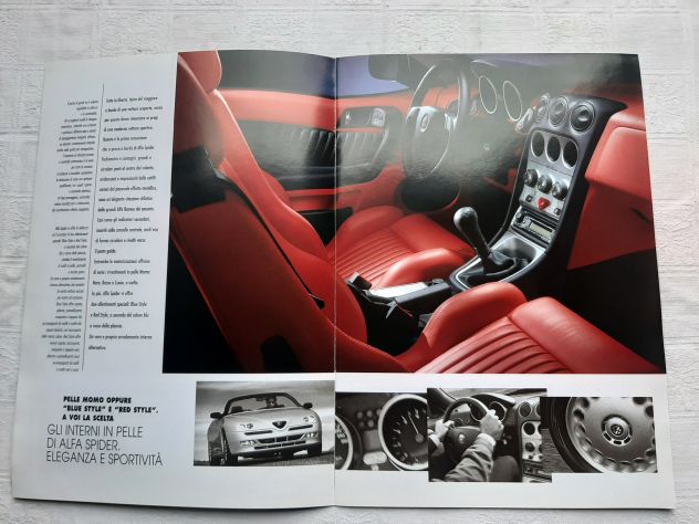 ALFA ROMEO SPIDER  DEPLIANT ORIGINALE - Foto 4