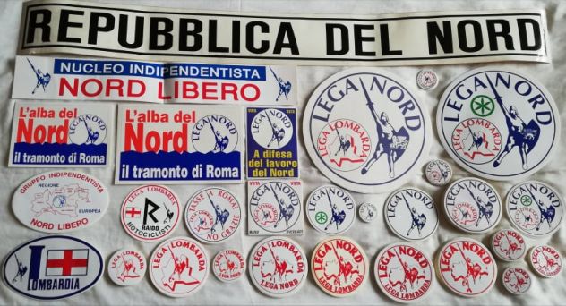 Adesivo sticker Lega Nord - Lega Lombarda - Padania - Foto 3