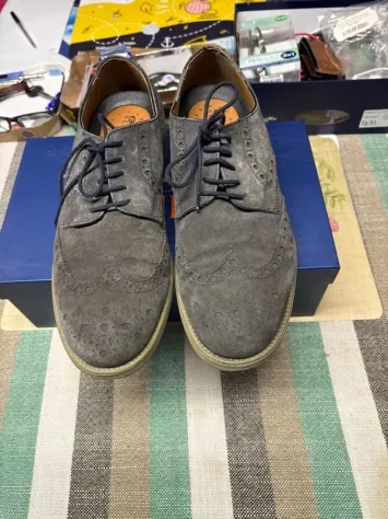 scarpe Geox scamosciato taglia 41 - Foto 4