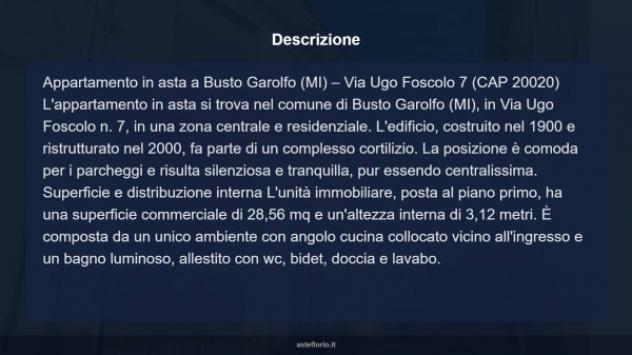 Immobile in asta di 28 m² in vendita a Busto Garolfo - Foto 15