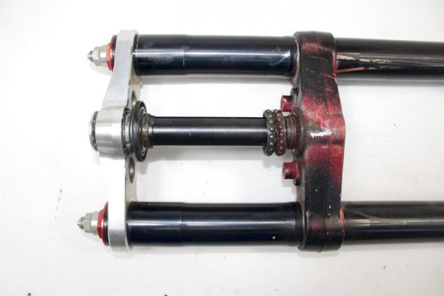 KIT AVANTRENO FORCELLA ANTERIORE SHOWA APRILIA RSV TUONO 1000 2003 - 2004 AP8123637 AP8123971 AP8123640 AP8163208 FRONT FORK SEGNI DI USURA - Foto 3