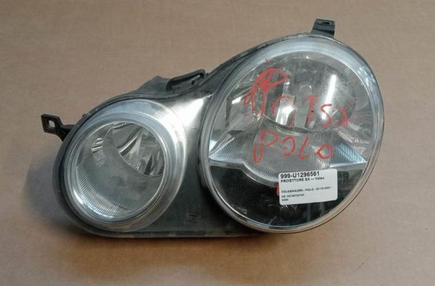 PROIETTORE SX - Valeo 999-U1296561 Parti elettriche  Fanaleria  Proiettori  Proiettore ant. VOLKSWAGEN - POLO - 01-10-2001 - 01-04-2005
