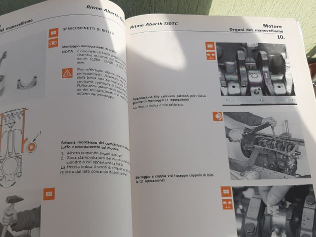FIAT NUOVA  RITMO ABARTH 130 TC MANUALE DI ASSISTENZA TECNICA 1983 - Foto 6