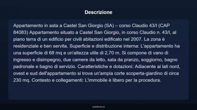 Immobile in asta di 68 m² in vendita a Castel San Giorgio - Foto 10