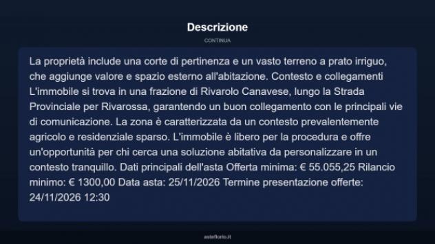 Immobile in asta di 416 m² con più di 5 locali in vendita a Rivarolo Canavese - Foto 18
