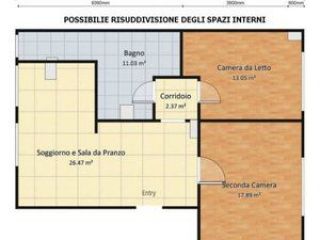 TRILOCALE IN VIA MAGENTA : 500 euro minime spese