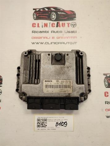CENTRALINA MOTORE RENAULT Megane S. Wagon Serie 8200391966 0281011776 F9Q808 diesel 1870 (0206)