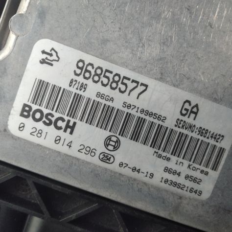 Centralina motore Opel Antara 96858577 GA 0281014296 CENTRALINA ECU DAEWOO CAPT - Foto 6