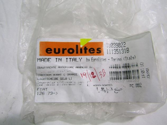 11135131 VETRO TRASPARENTE FRECCIA INDICATORE DI DIREZIONE ANTERIORE SINISTRO EUROLITES FIAT 126 RICAMBIO NUOVO - Foto 3