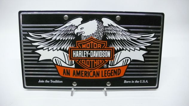 Harley-davidson targa vintage moto collezionismo - Foto 6