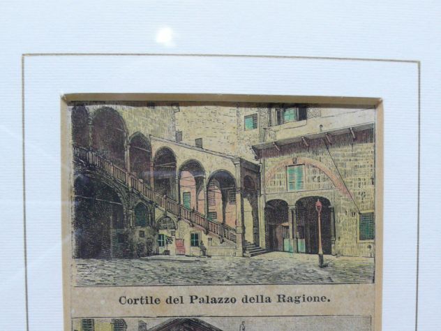 Palazzo del Consiglio quadro vecchia verona epoca noce 800' - Foto 2