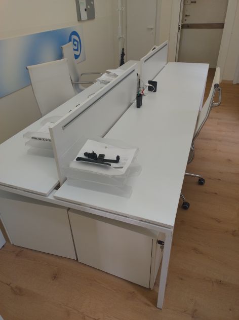 SCRIVANIA UFFICIO 4 POSTI - Foto 2