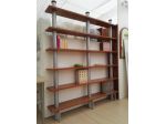 LIBRERIA mod. Dalia CON STRUTTURA IN METALLO (NUOVO)