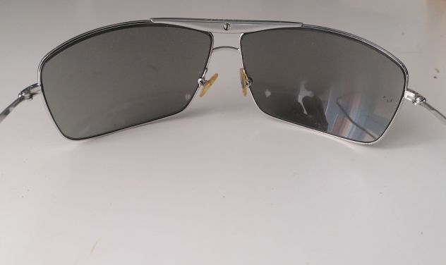 Giorgio Armani occhiali da sole in metallo usati - Foto 2