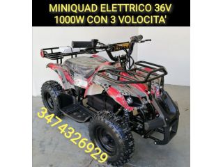 Miniquad elettrico hummer  DA 36V  800W  con 3 velocita' PER BAMBINI