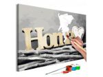 Quadro Fai Da Te 60x40 Cm. Home N.7 Arredalacasa Spedizione Gratis