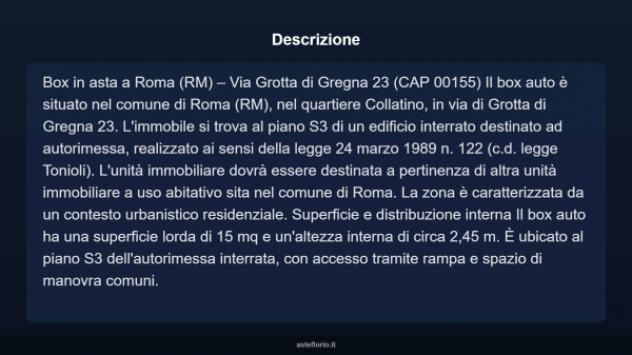 Immobile in asta di 15 m² in vendita a Roma - Foto 4