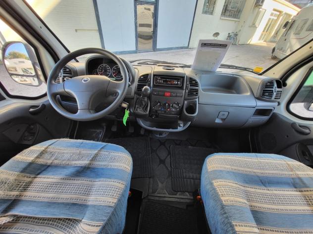CAMPER ELNAGH DUCATO MANSARDATO 6 POSTI LETTO MATRIMONIALE GARAGE CLIMA WEBASTO FOTOVOLTAICO GENERALI USATI 491 - Foto 8