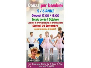 Corso di Danza per bimbi 5 / 6 anni