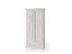Armadio Bologna Legno Ingresso 2 Ante 1 Cassetto Bianco Shabby cod 7027