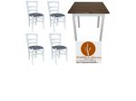 Set Palermo Sedie e Tavoli Per Arredamento Bar Pizzeria Pub Shabby