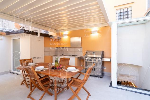 Alassio " Budello" - Trilocale ristrutturato con terrazza attrezzata - Foto 4